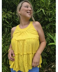 Blusa aire amarilla