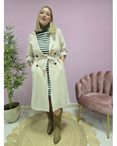 Gabardina City Beige