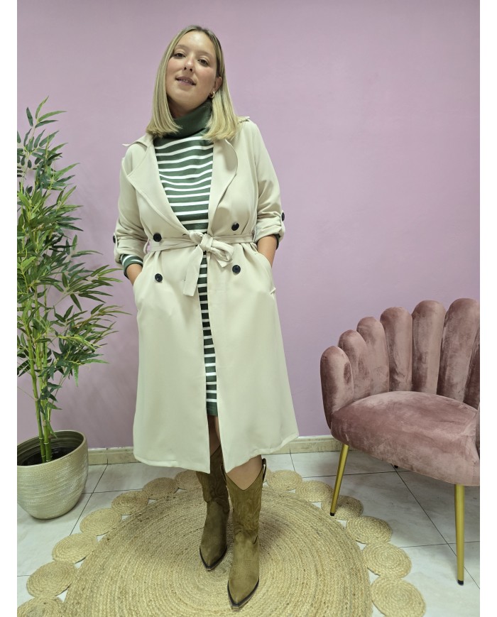 Gabardina City Beige