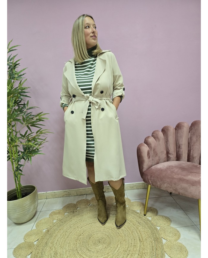 Gabardina City Beige