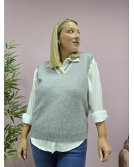 Chaleco Oxford Gris