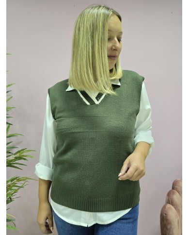 Chaleco Oxford Verde