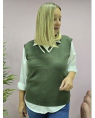 Chaleco Oxford Verde