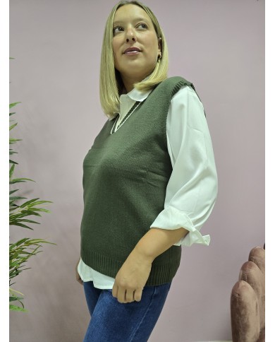 Chaleco Oxford Verde