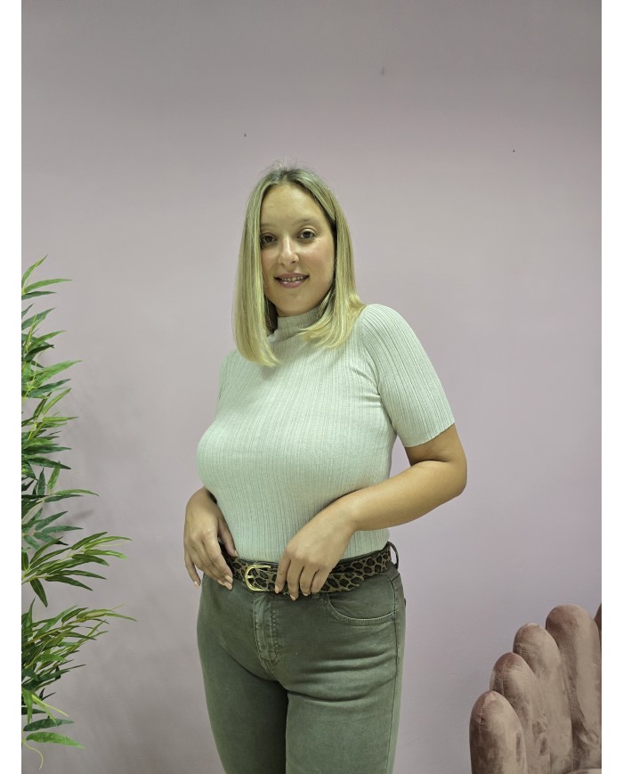 Camiseta Carrie Beige