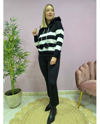 Pantalón Flare Negro