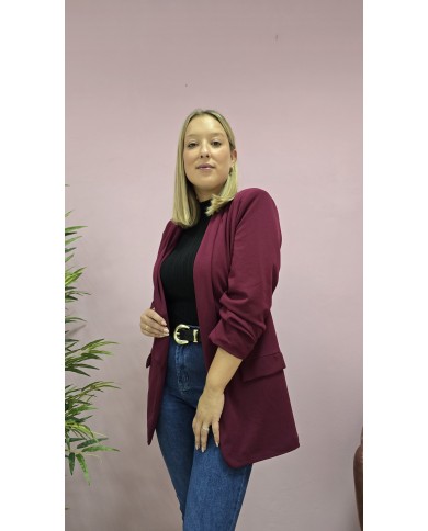 Blazer Frunce Burdeos