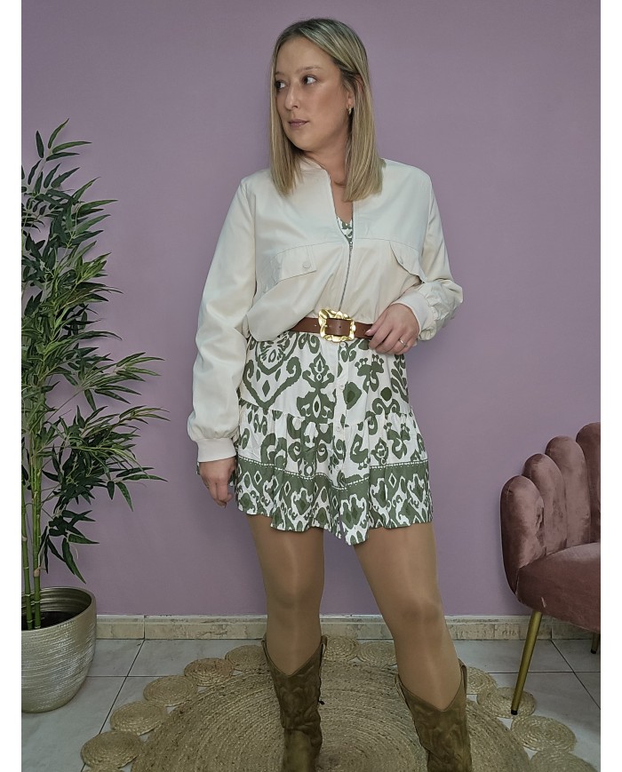 Bomber Lia Beige