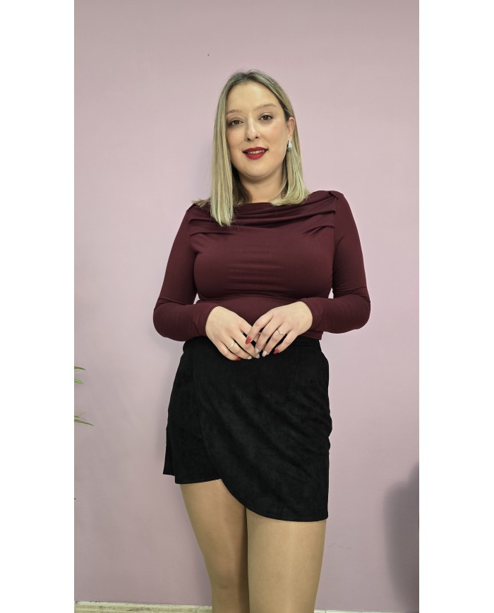 Camiseta Bobo Burdeos