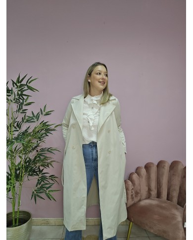 Gabardina Vega beige