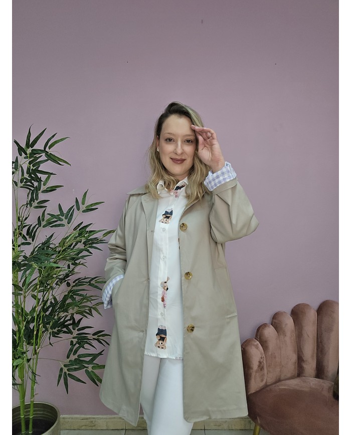 Chaqueta Campo Taupe