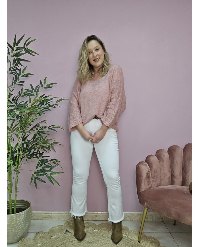 Pantalón Flare Blanco