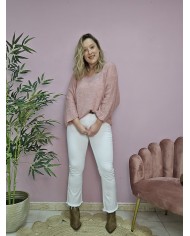 Pantalón Flare Blanco