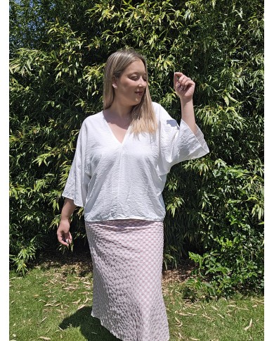 Blusa Congo Blanca