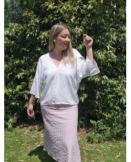 Blusa Congo Blanca