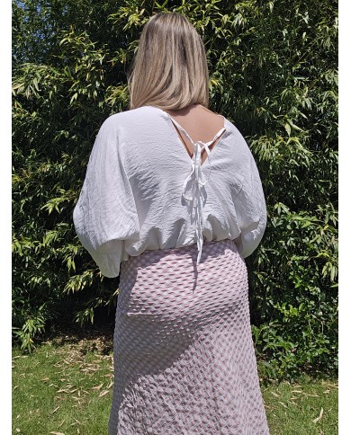 Blusa Congo Blanca