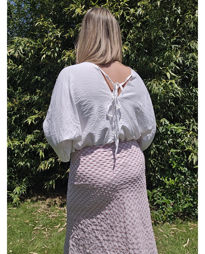 Blusa Congo Blanca