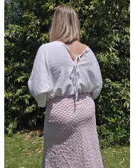 Blusa Congo Blanca