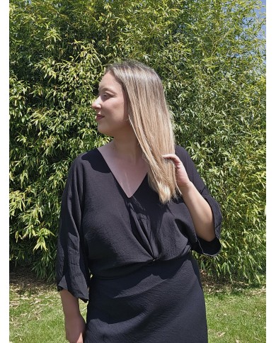 Blusa Congo Negra