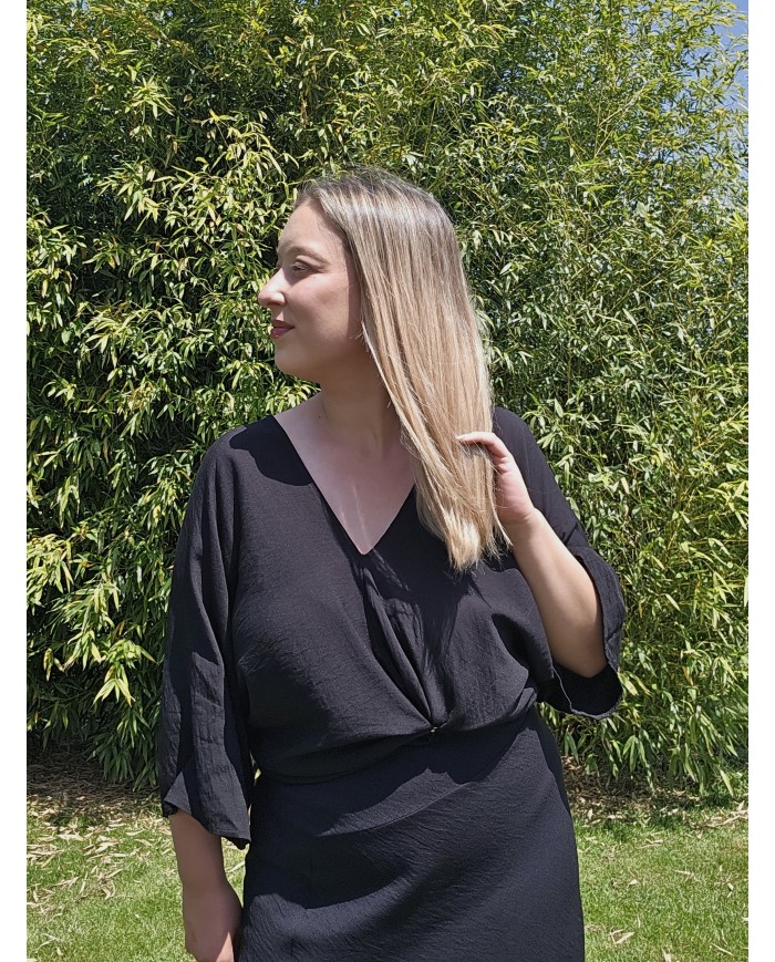 Blusa Congo Negra