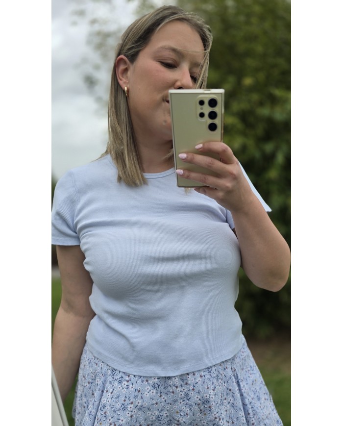 Camiseta Dona Azul
