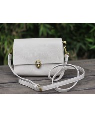 Bolso gancho beige